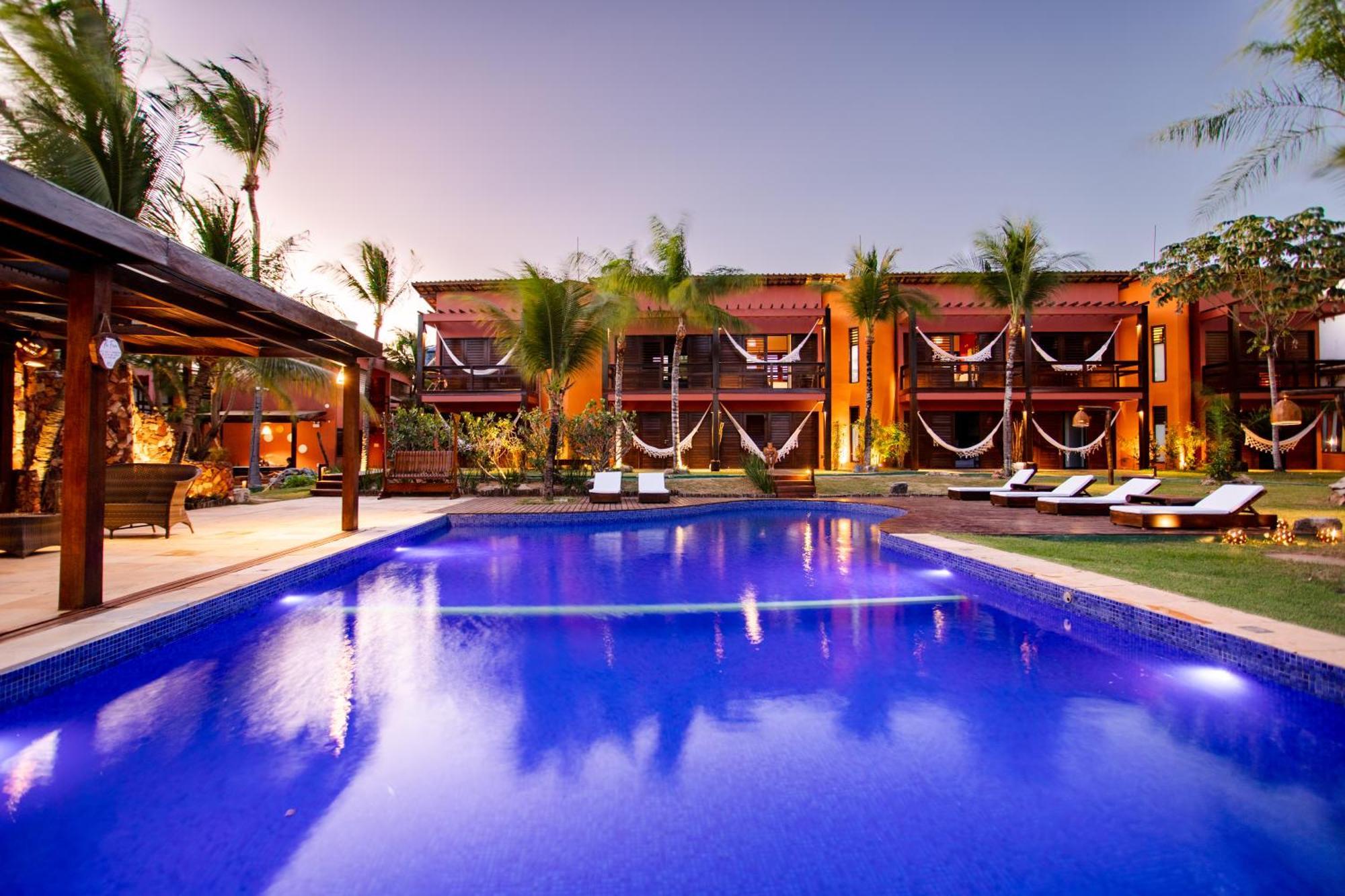 Naquela Casa Jericoacoaraアパートホテル エクステリア 写真